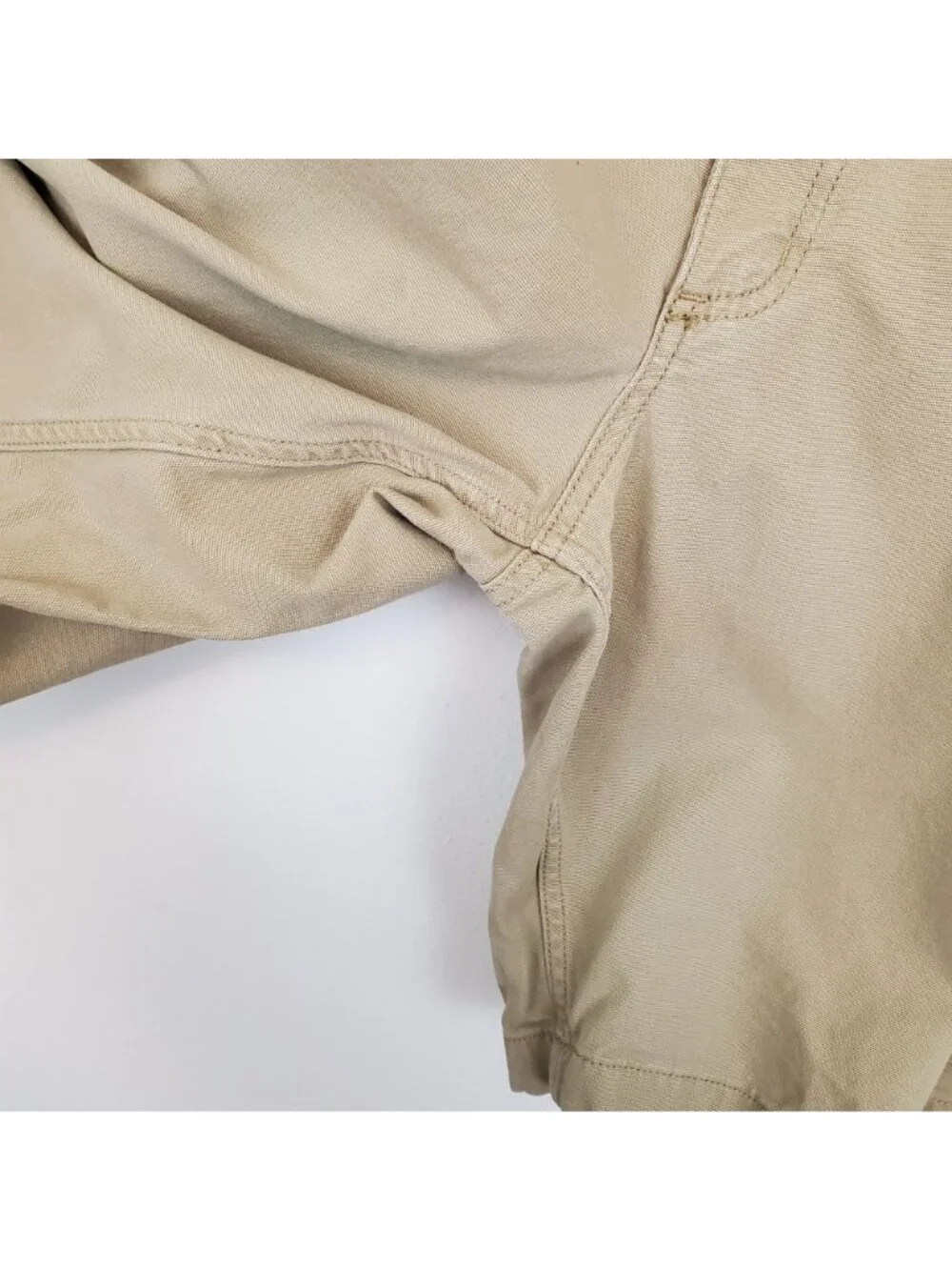 Carhartt khaki relaxed fit cargo work shorts